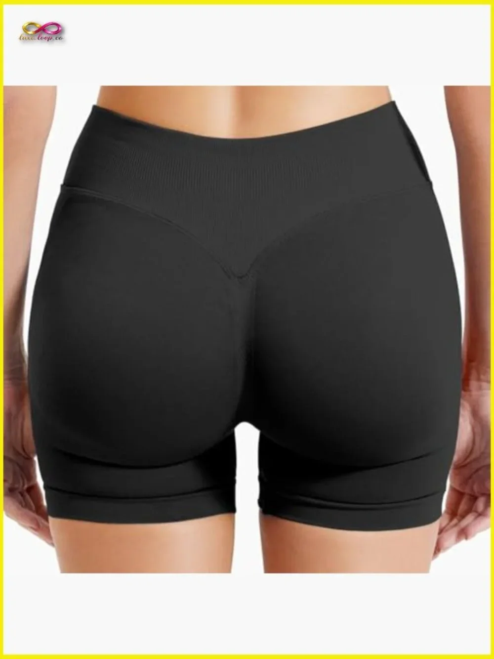 Seamless Workout Impact Shorts 4.5 Scrunch Butt Lifting Tummy Control Gym Bike
